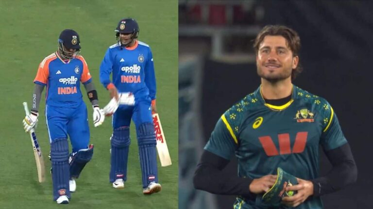 IND vs AUS: भारत और ऑस्ट्रेलिया के पहले टी20 मैच में बारिश ने डाला खलल, 18-18 ओवर का होगा मैच