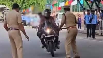 केरल में राष्ट्रपति द्रौपदी मुर्मू की सुरक्षा घेरा तोड़कर भागे बाइकर, फिर पुलिस ने सीखाया सबक