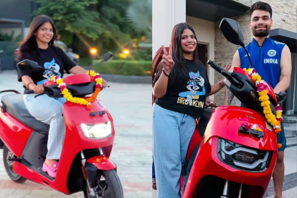 VIDEO: थैंक्‍यू भइया... रिंकू सिंह ने बहन को बर्थडे पर दी स्‍कूटी