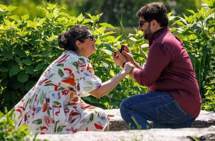 कपूर परिवार का सजा घर, अंशुला कपूर और रोहन ठक्कर की सगाई में भाई अर्जुन कपूर ने मचाई धूम