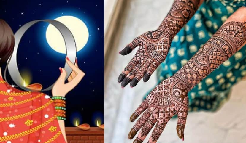 Karwa Chauth Mehndi Designs: इस करवा चौथ हाथों पर ऐसे सजाएं अपने सुहाग के नाम की मेहंदी, त्योहार की बढ़ जाएगी रंगत