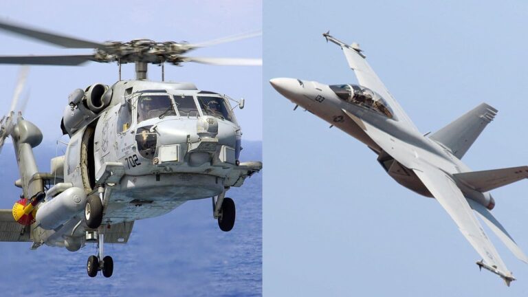 30 मिनट में US नेवी का एक जेट और एक हेलिकॉप्टर साउथ चाइनी सी में गिरे