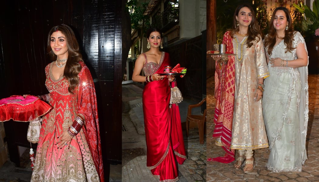 Karwa Chauth 2025: बॉलीवुड का करवा चौथ जश्न, अनिल कपूर के घर पर शिल्पा शेट्टी से लेकर रवीना टंडन तक..सितारों का शानदार संगम