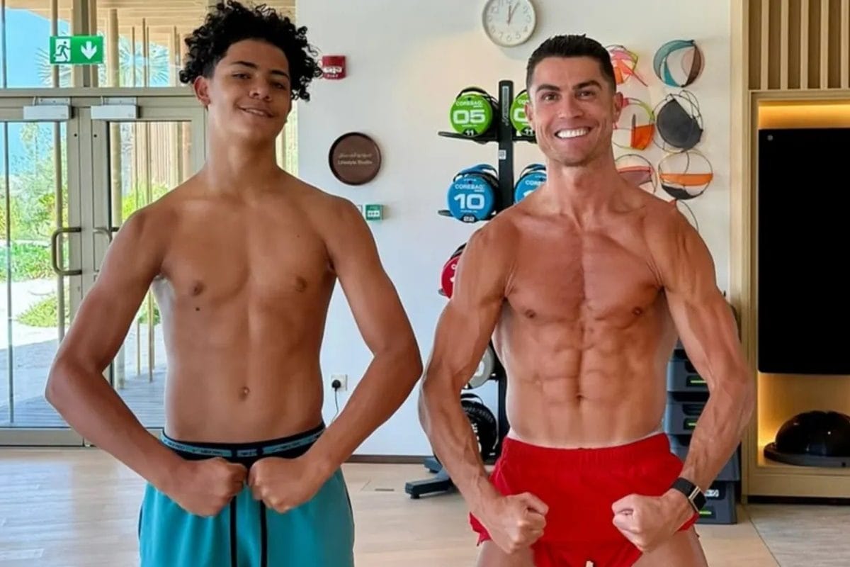 पुर्तगाल की U-16 टीम के लिए उतरा क्रिस्टियानो रोनाल्डो का बेटा