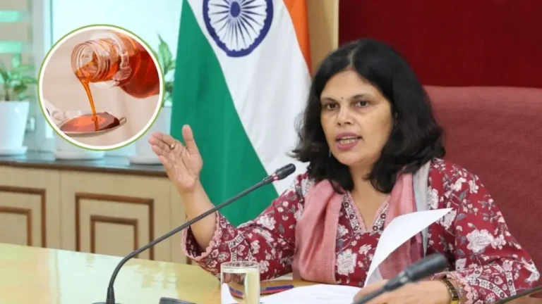 कफ सिरप मामले एक्शन की तैयारी में केंद्र, इमरजेंसी बैठक के बाद केंद्रीय स्वास्थ्य सचिव बोलीं- रद्द करो लाइसेंस