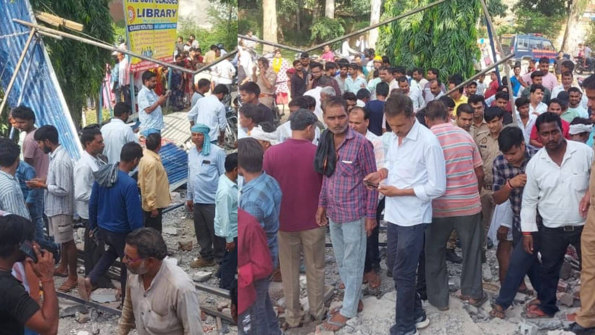 BREAKING: फर्रुखाबाद के कोचिंग सेंटर में भयानक विस्फोट, धमाके के बाद कई मीटर दूर गिरा मलबा; कइयों के मौत की आशंका