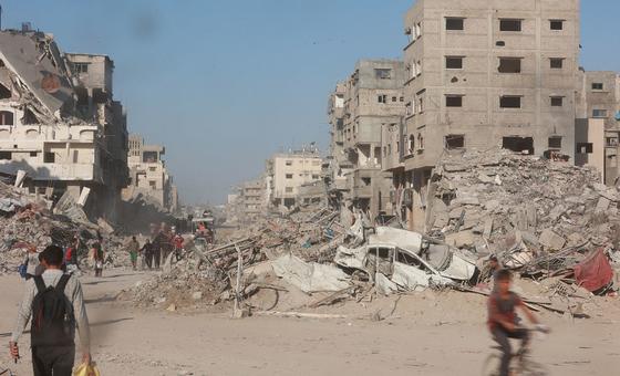 ग़ाज़ा: इसराइली हमलों में हुई मौतों पर गहरा क्षोभ, संघर्षविराम जारी रखने की अपील