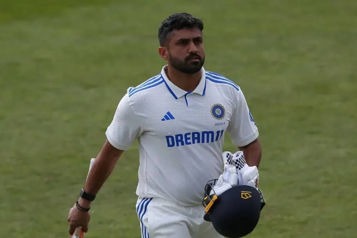 डबल सेंचुरी से चूके करुण नायर, टीम हो गई ऑलआउट, 174 नॉट आउट बनाकर मायूस लौटे