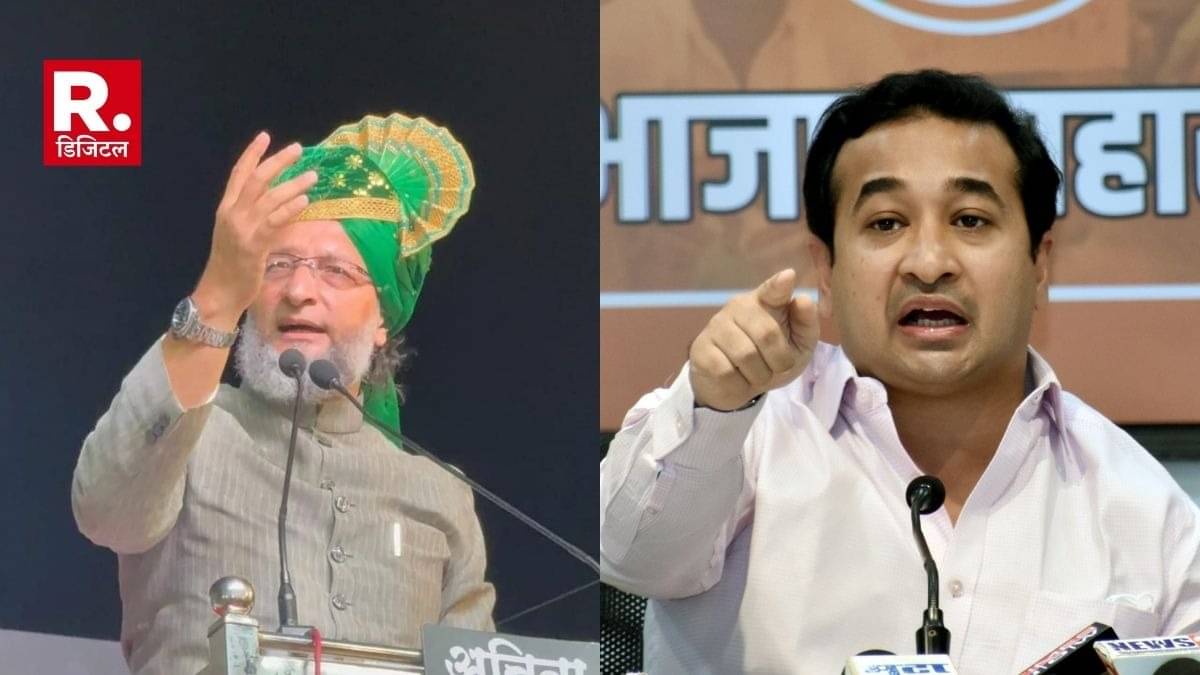 'पजामे का नाड़ा नहीं लगा पाओगे... जगह और समय बताओ या मस्जिद चुन लो', नितेश राणे की असदुद्दीन ओवैसी को सीधी चेतावनी, राजनीतिक तनाव बढ़ा