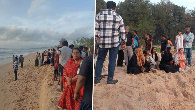 Maharashtra: समंदर में कर रहे थे मस्ती, तभी लहरों में फंस गए 8 टूरिस्ट... डूबने से 4 लोगों की मौत, कर्नाटक से पिकनिक मनाने आया था परिवार