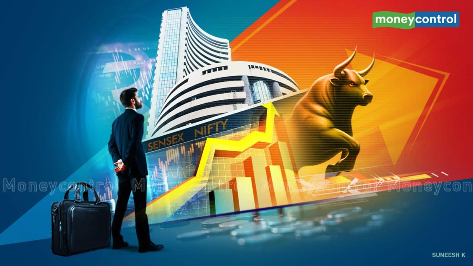 Stock Market Live Update: वौलेटिलिटी के बीच सेंसेक्स- निफ्टी की चाल सपाट, Navin Fluorine, United Spirits, TD Power में सबसे ज्यादा एक्शन