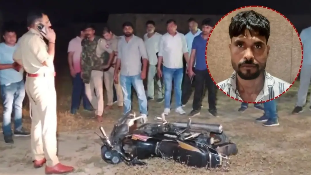 UP: 1 लाख के इनामी बदमाश मेहताब को मुजफ्फरनगर पुलिस ने किया ढेर, दारोगा और सिपाही भी घायल; सरकारी .38 बोर की रिवाल्वर बरामद