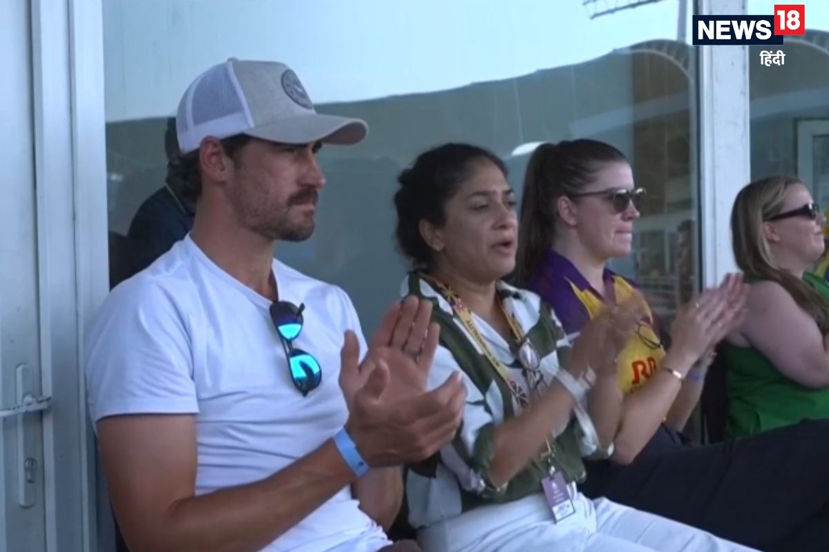 भारत के खिलाफ क्रिकेटर वाइफ को चीयर करने स्टेडियम पहुंचा ऑस्ट्रेलियाई गेंदबाज