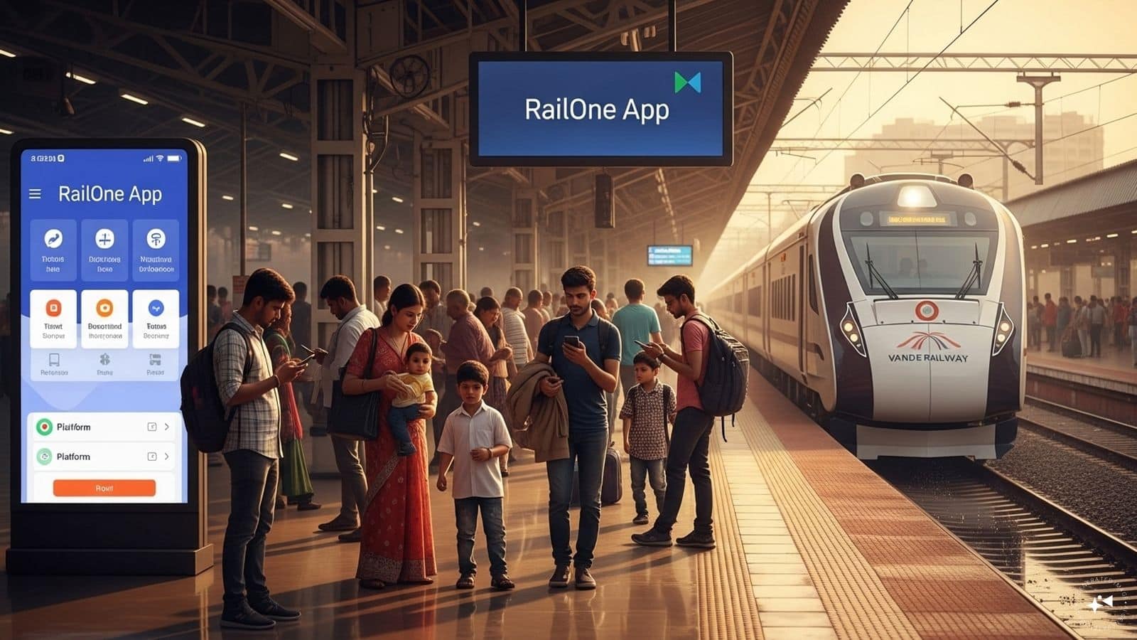भारतीय रेलवे ने लॉन्च किया RailOne ऐप, एक ही जगह मिलेगी टिकट बुकिंग, ट्रेन और शिकायत की सुविधा