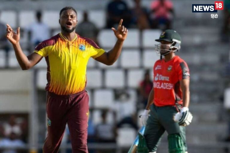 रोमारियो शेफर्ड और अकील हुसैन ने वेस्टइंडीज को दिलाई जीत