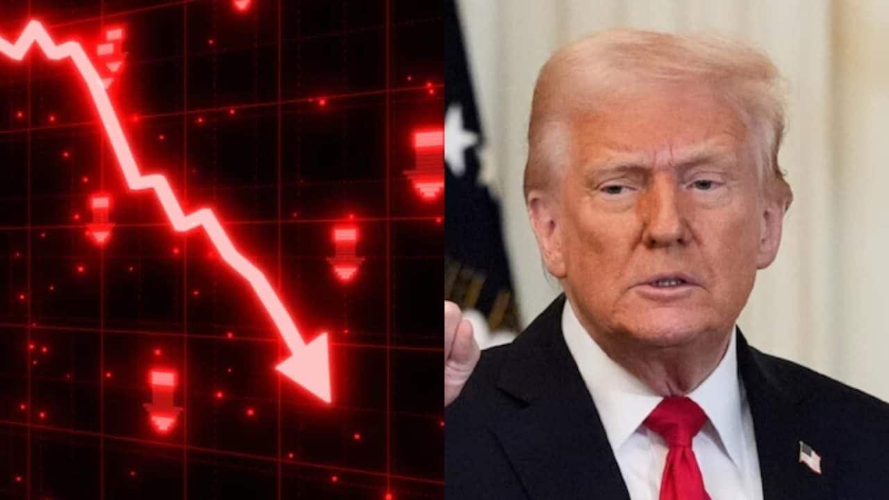 Trump tariffs : चीन के साथ ट्रंप का टैरिफ टैंट्रम पड़ा भारी, एसएंडपी 500 में छह महीने में दिखी सबसे बड़ी गिरावट