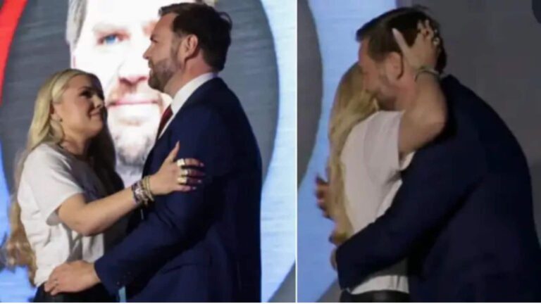 Erika Kirk: 'कैमरे मेरे हर आंसू, मुस्कान का विश्लेषण कर रहे हैं', जेडी वेंस को गले लगाने के विवाद पर बोली एरिका किर्क