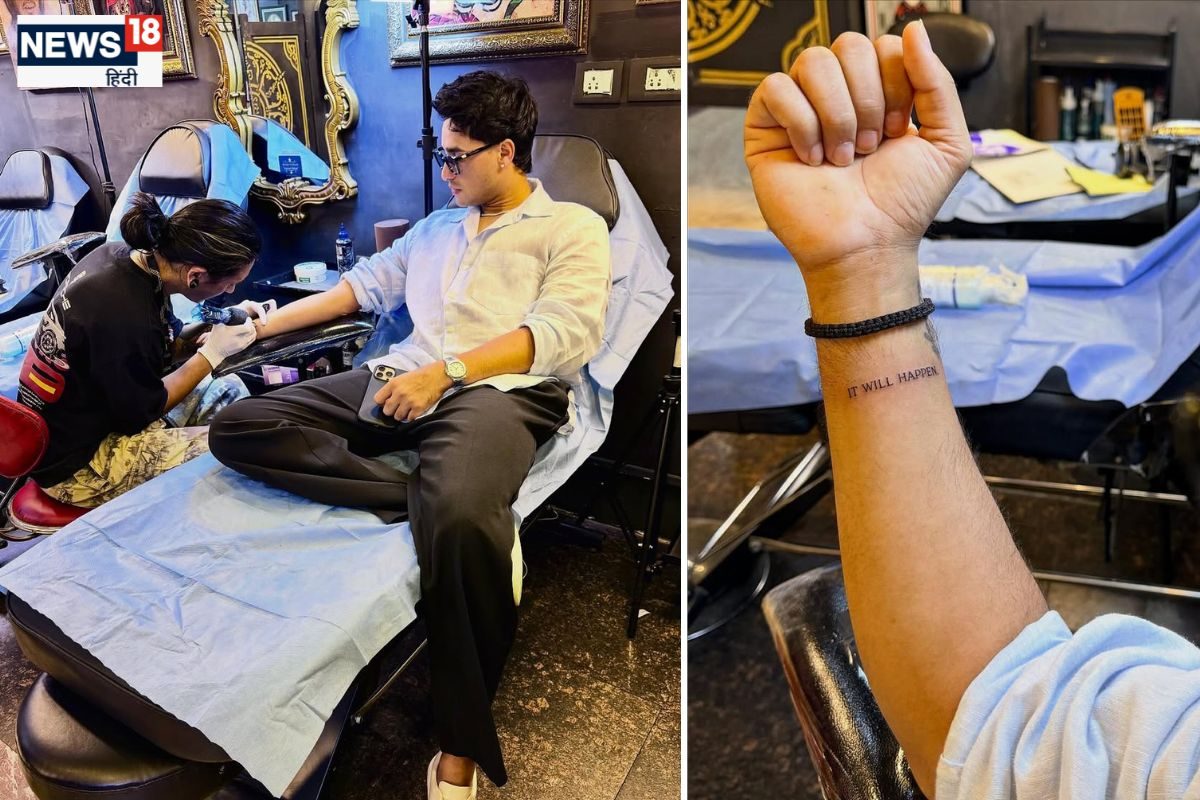 अभिषेक शर्मा ने बनवाया टैटू, दाएं हाथ की कलाई में जो गुदवाया वो देखना चाहिए