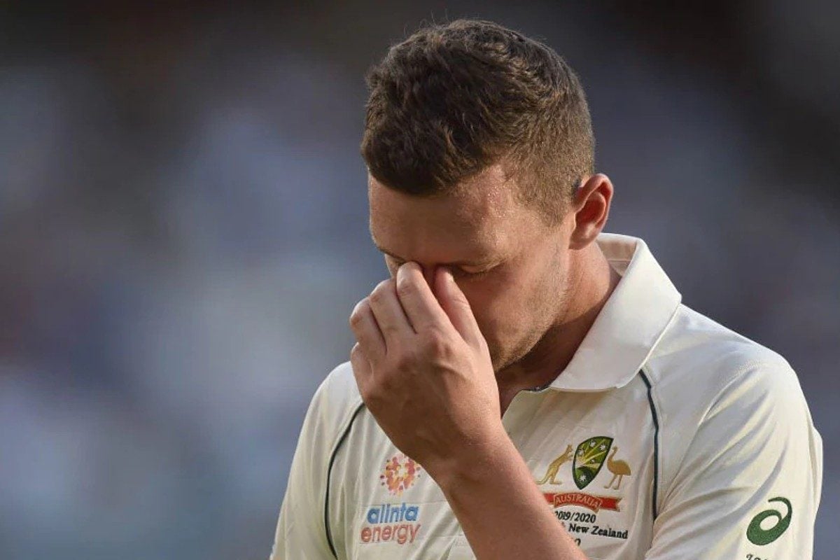 चोट से परेशान ऑस्ट्रेलिया को लगा बड़ा झटका, हेजलवुड पहले एशेज टेस्ट से बाहर