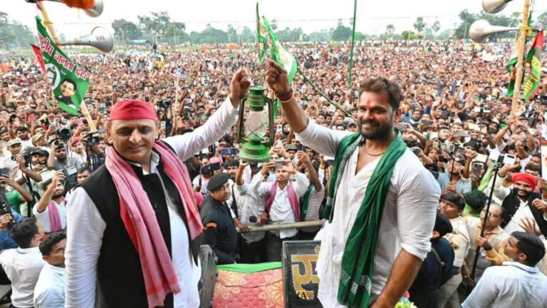 Khesari Lal Yadav: 'मंदिर से नहीं, रोजगार से तय होगा भविष्य', खेसारी लाल यादव का NDA को चैलेंज- 'बिहार में 200 मंदिर बनाकर दिखाइए'