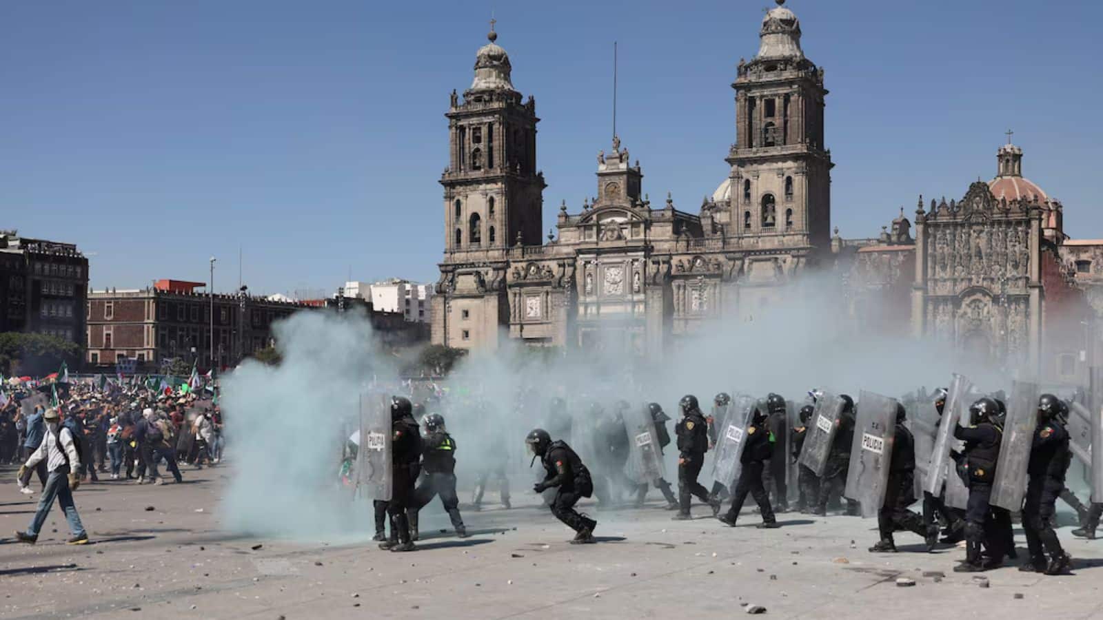 Gen Z Protests in Mexico: मेक्सिको सिटी में Gen Z का जबरदस्त प्रदर्शन, सरकार पर जनता का फूटा गुस्सा