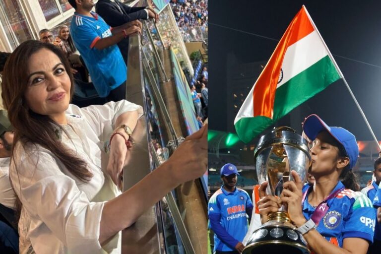 पूरे देश को लड़कियों पर गर्व है ...ऐतिहासिक लम्हे की साक्षी बनीं नीता अंबानी