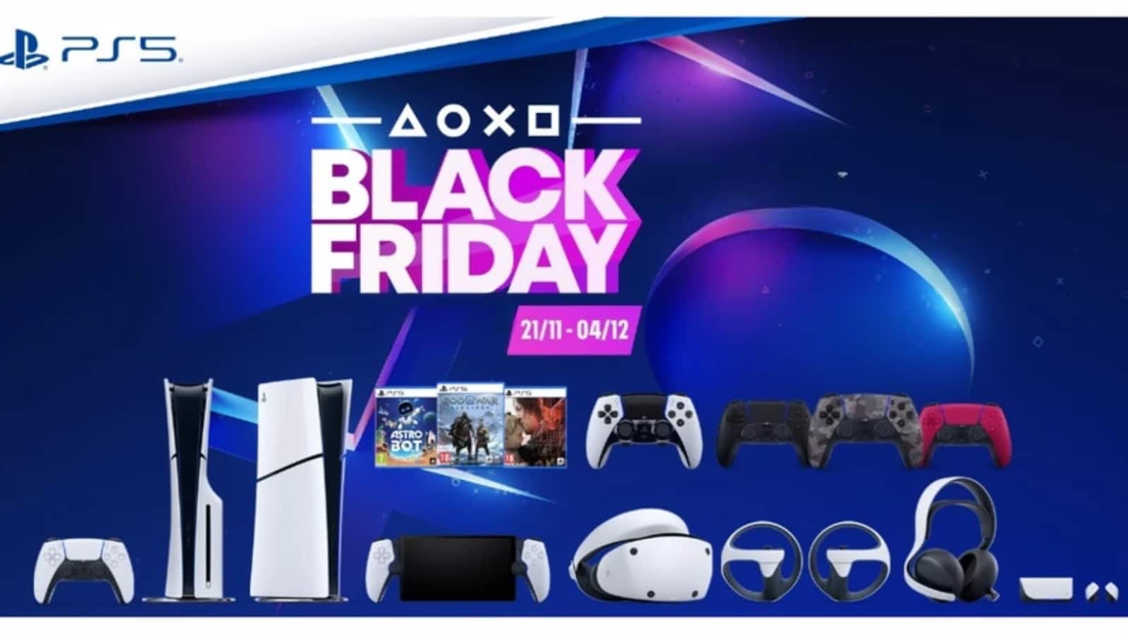 PlayStation India: ब्लैक फ्राइडे सेल जल्द होगी शुरू, PS5, एक्सेसरीज और गेम्स पर मिलेगी जबरदस्त छूट