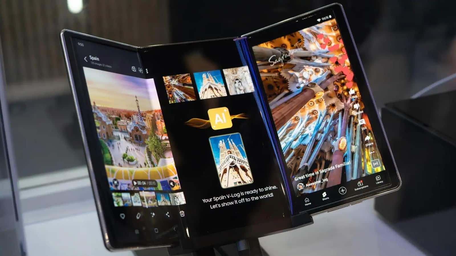 Samsung Galaxy Z TriFold दिसंबर में होगा लॉन्च, मिलेगा ट्रिपल-फोल्डिंग डिस्प्ले और बड़ी बैटरी