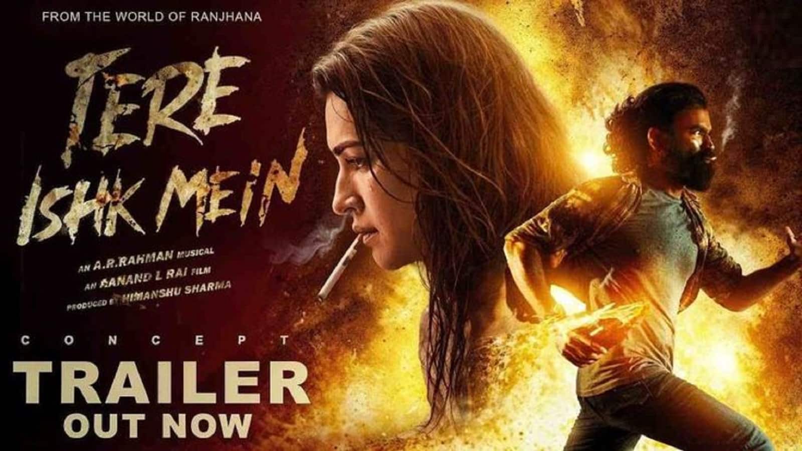 Tere Ishk Mein Advance Booking: पर्दे पर आने से पहले ही परवान चढ़ी धनुष-कृति की इंटेंस लव स्टोरी, रिलीज से पहले ही कर ली इतनी कमाई