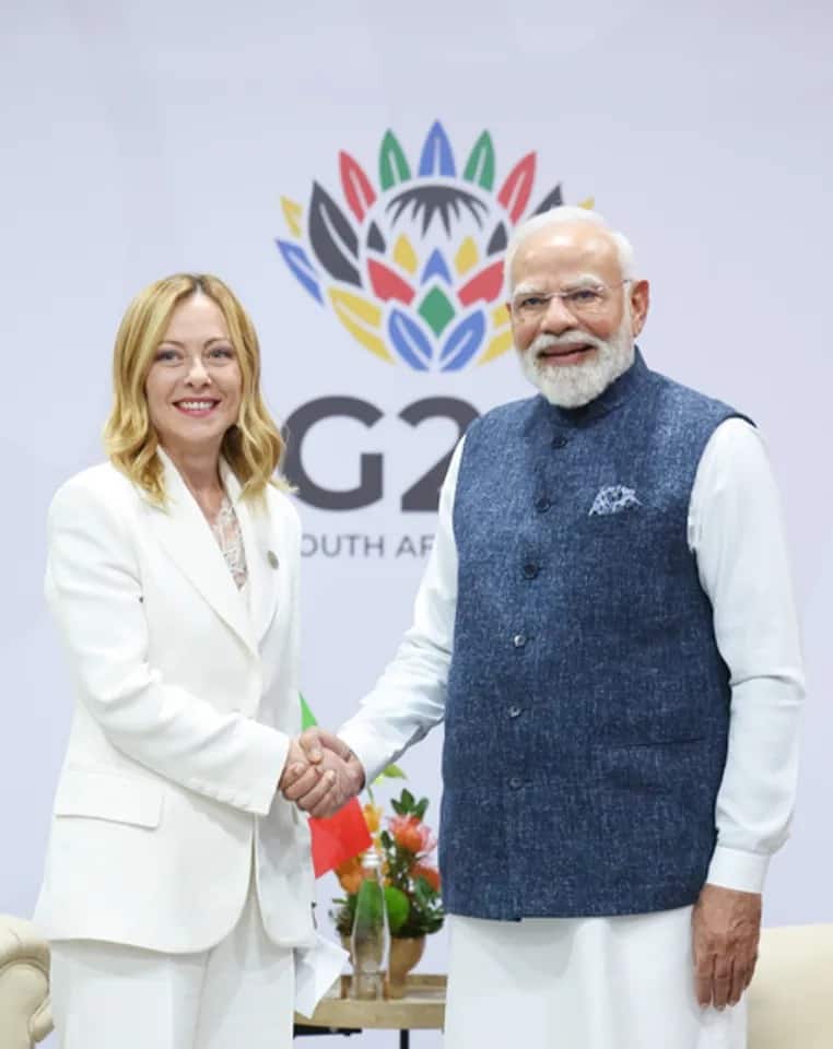 G20 समिट में पीएम मोदी ने जॉर्जिया मेलोनी से की मुलाकात, आतंकवाद के खिलाफ भारत के साथ इटली