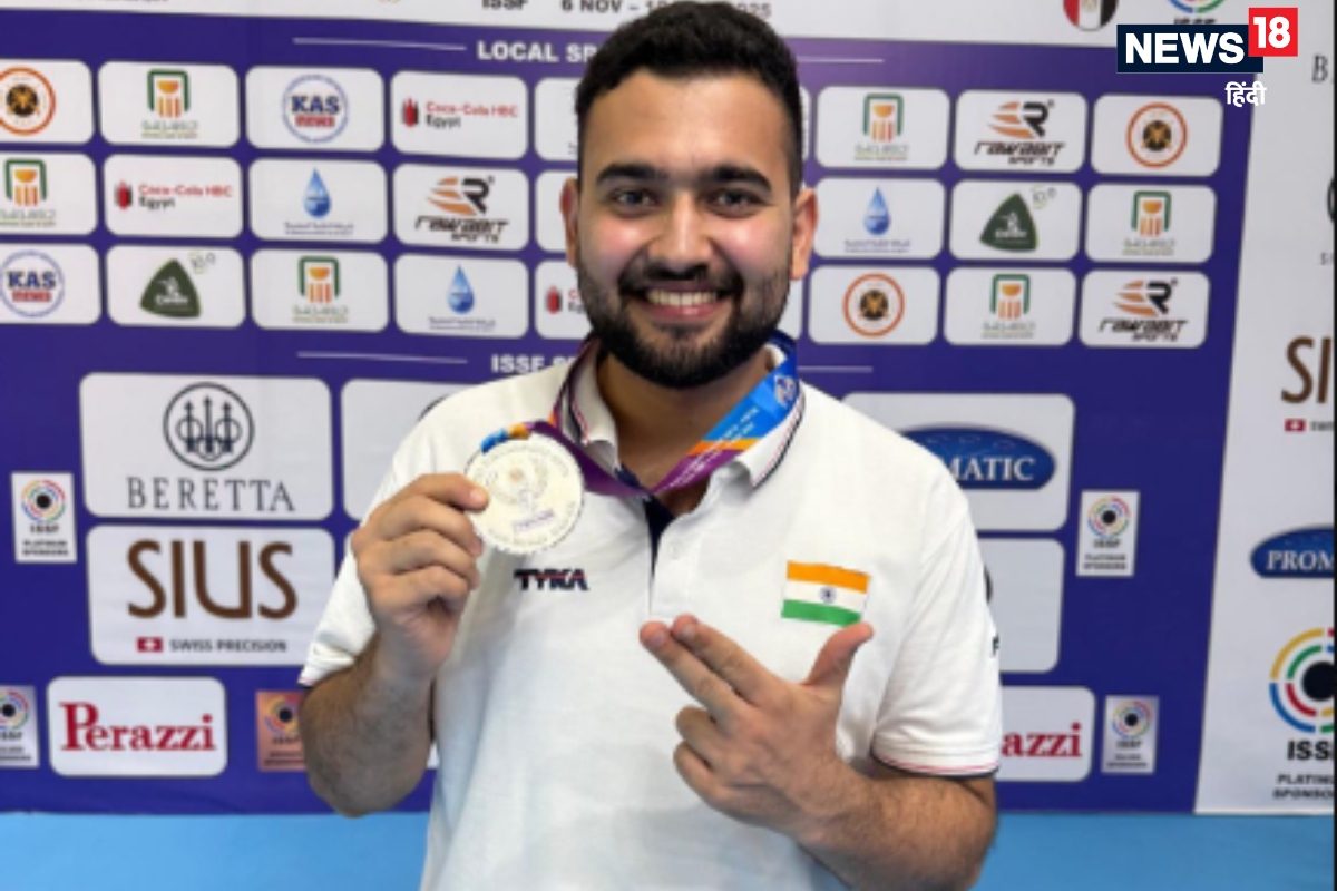 शूटर अनीश भानवाला ने वर्ल्ड चैंपियनशिप में सिल्वर मेडल पर लगाया निशाना