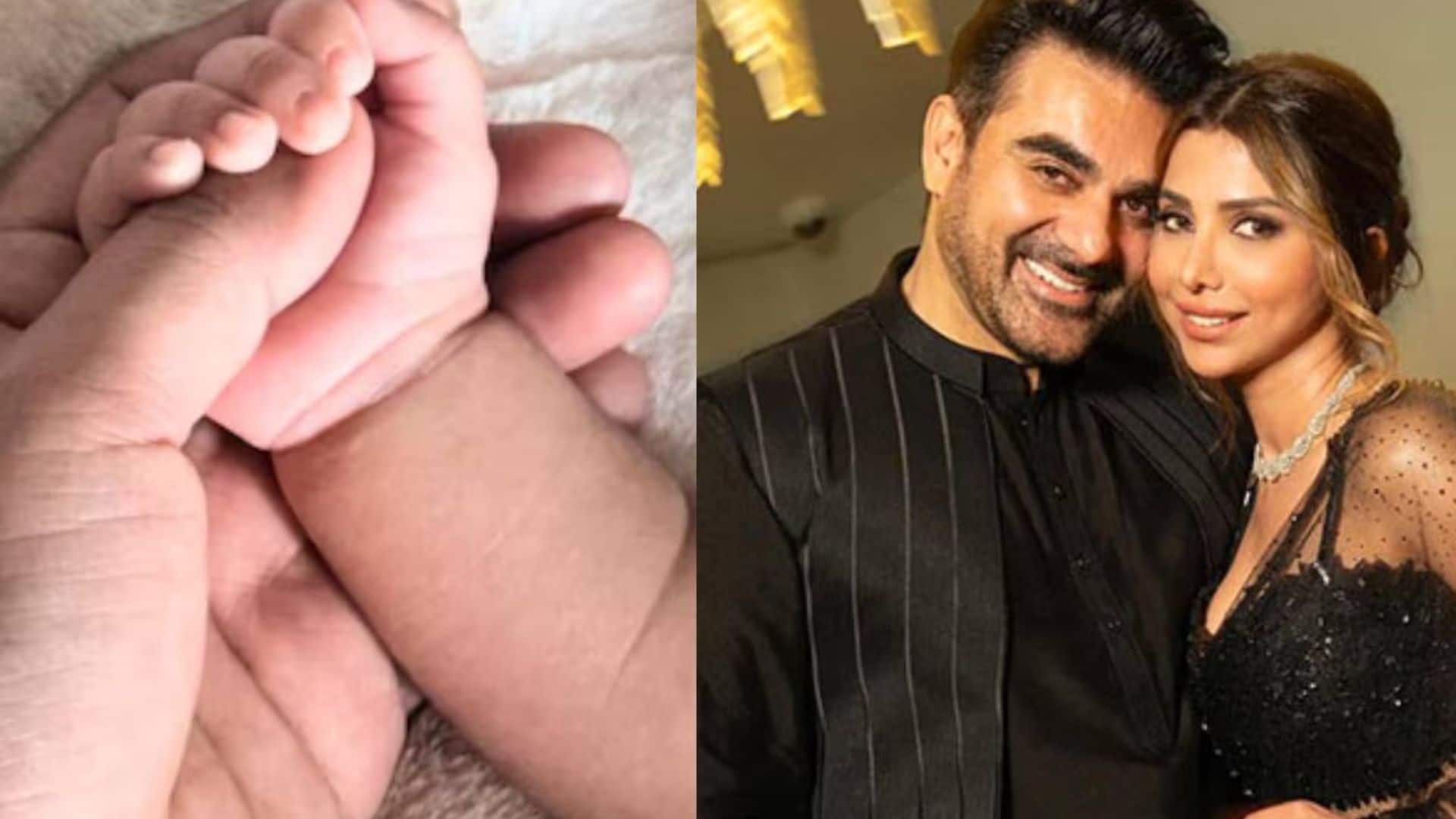 अरबाज खान और शूरा खान ने बेटी सिपारा की पहली झलक की शेयर, देखें क्यूट तस्वीरें