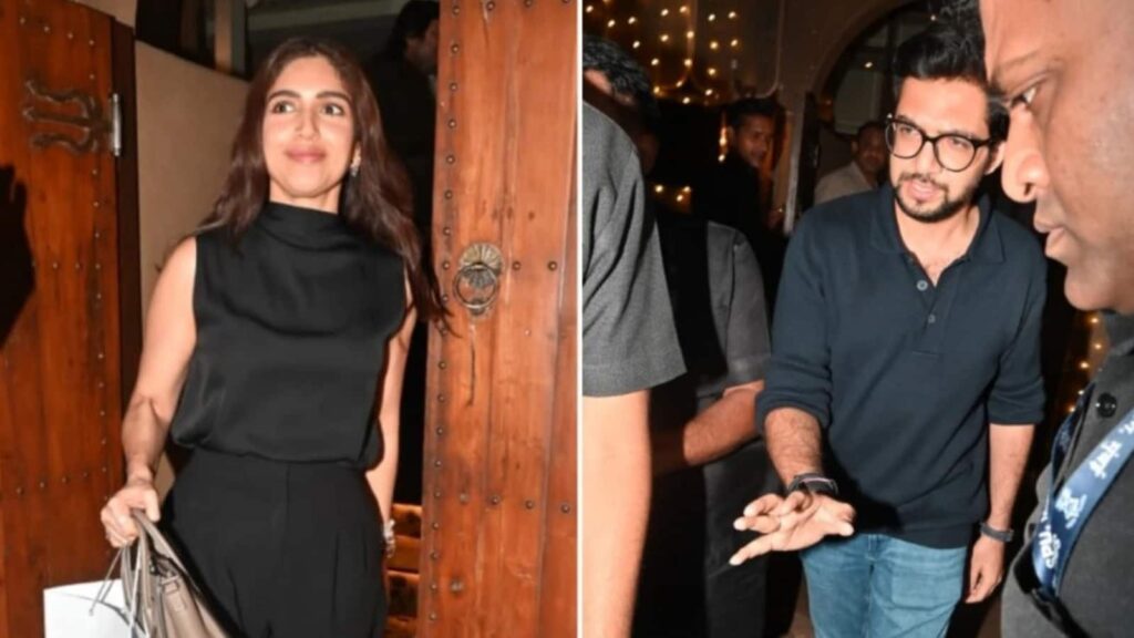 Bhumi Pednekar-Aditya Thackeray: आदित्य ठाकरे संग भूमि पेडनेकर हुईं स्पॉट, डेटिंग की अफवाहों ने पकड़ा जोर!
