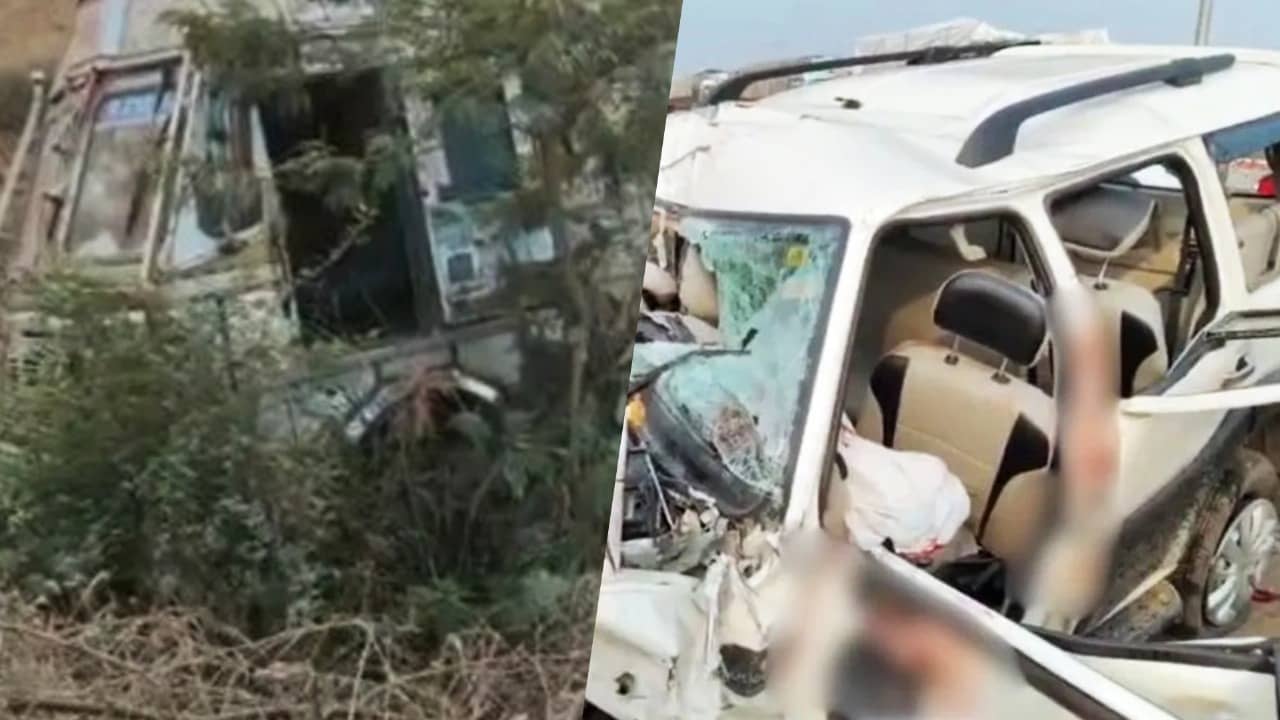 Chhattisgarh: जांजगीर-चांपा में SUV और ट्रक की आमने-सामने जोरदार टक्कर, 5 की मौत 3 घायल