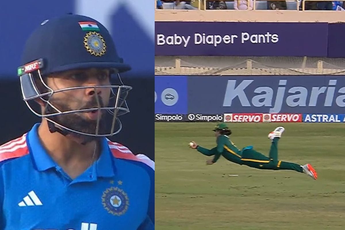 चीते जैसी छलांग और हवा में उड़कर लपका अद्भभुत कैच, ब्रेविस ने लूटी महफिल