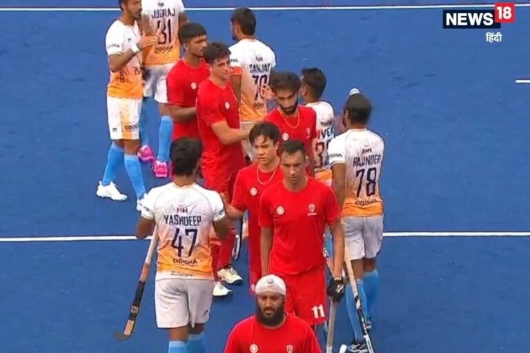 जुगराज ने दागे 4 गोल, भारत ने कनाडा को 14-3 से हराकर फाइनल में बनाई जगह