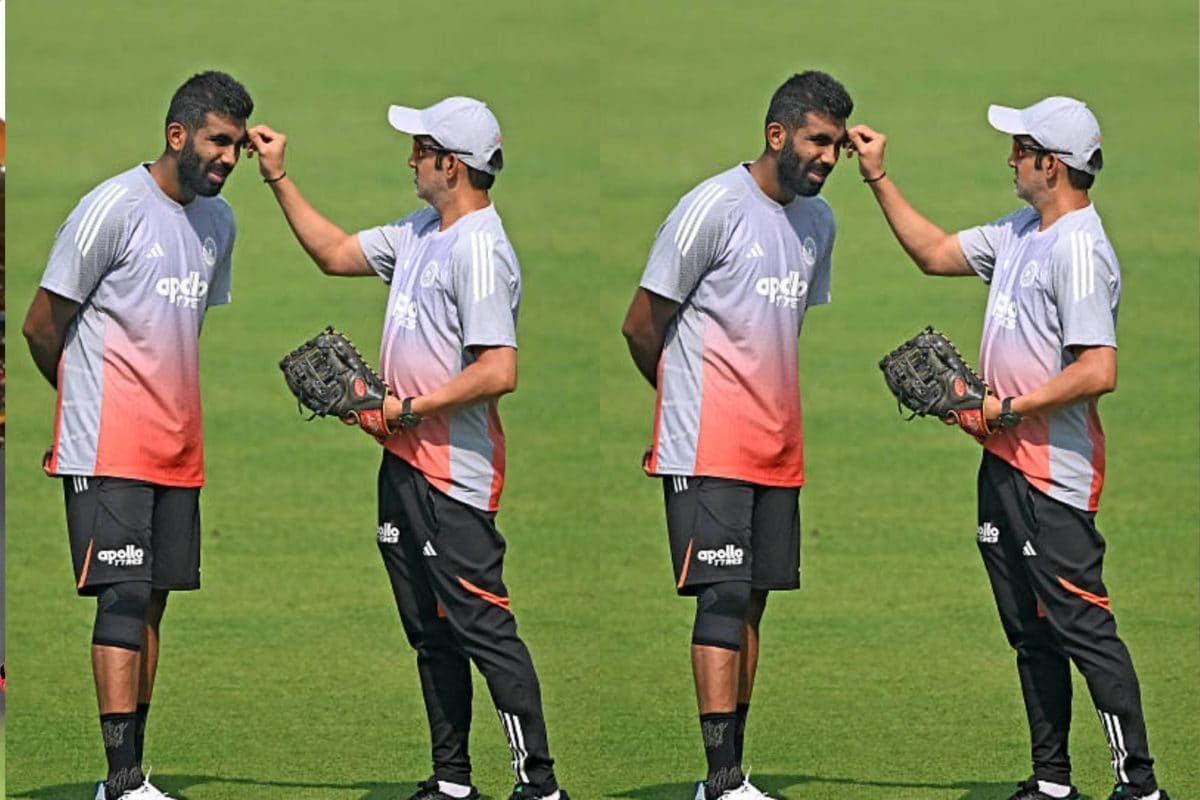 जसप्रीत बुमराह कोलकाता टेस्ट से हो सकते हैं बाहर, घुटने में बंधी पट्टी