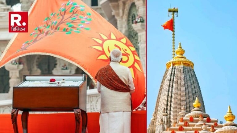 कानपुर की देन है अयोध्या राम मंदिर के शिखर पर शान से लहरा रहा स्वदेशी धर्म ध्वज, जानें कितना है वजन और किस कपड़े से हुआ तैयार?