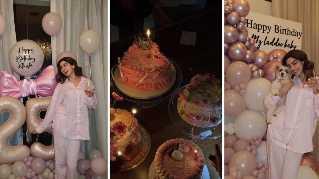 Khushi Kapoor Birthday Dump: ढेर सारे केक...बलून और पजामा पार्टी, बोनी कपूर की लड्डू बेबी ने ऐसे मनाया बर्थडे