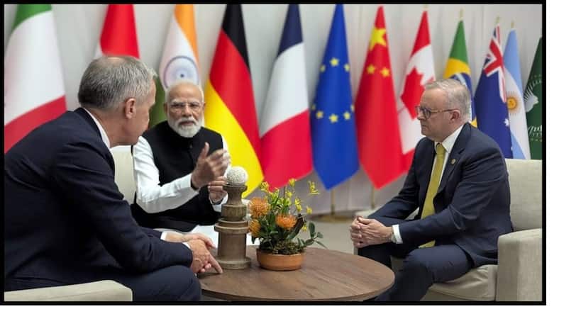 प्रधानमंत्री नरेंद्र मोदी ने आस्ट्रेलिया और कनाडा के साथ त्रिपक्षीय पार्टनरशिप का ऐलान किया