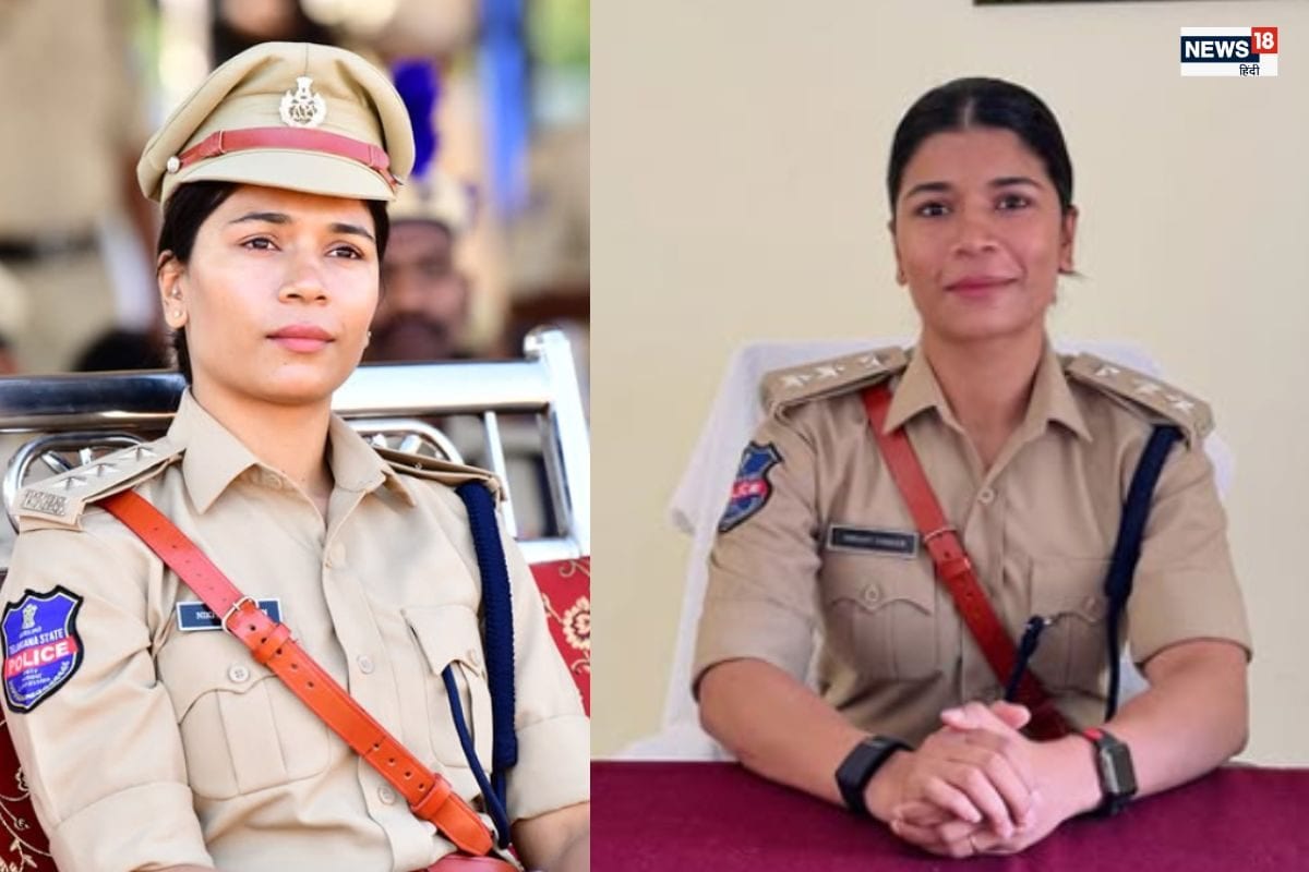 'हम यहां के रॉबिनहुड हैं', DSP निकहत जरीन ने 'दबंग' स्टाइल से लूटी महफिल