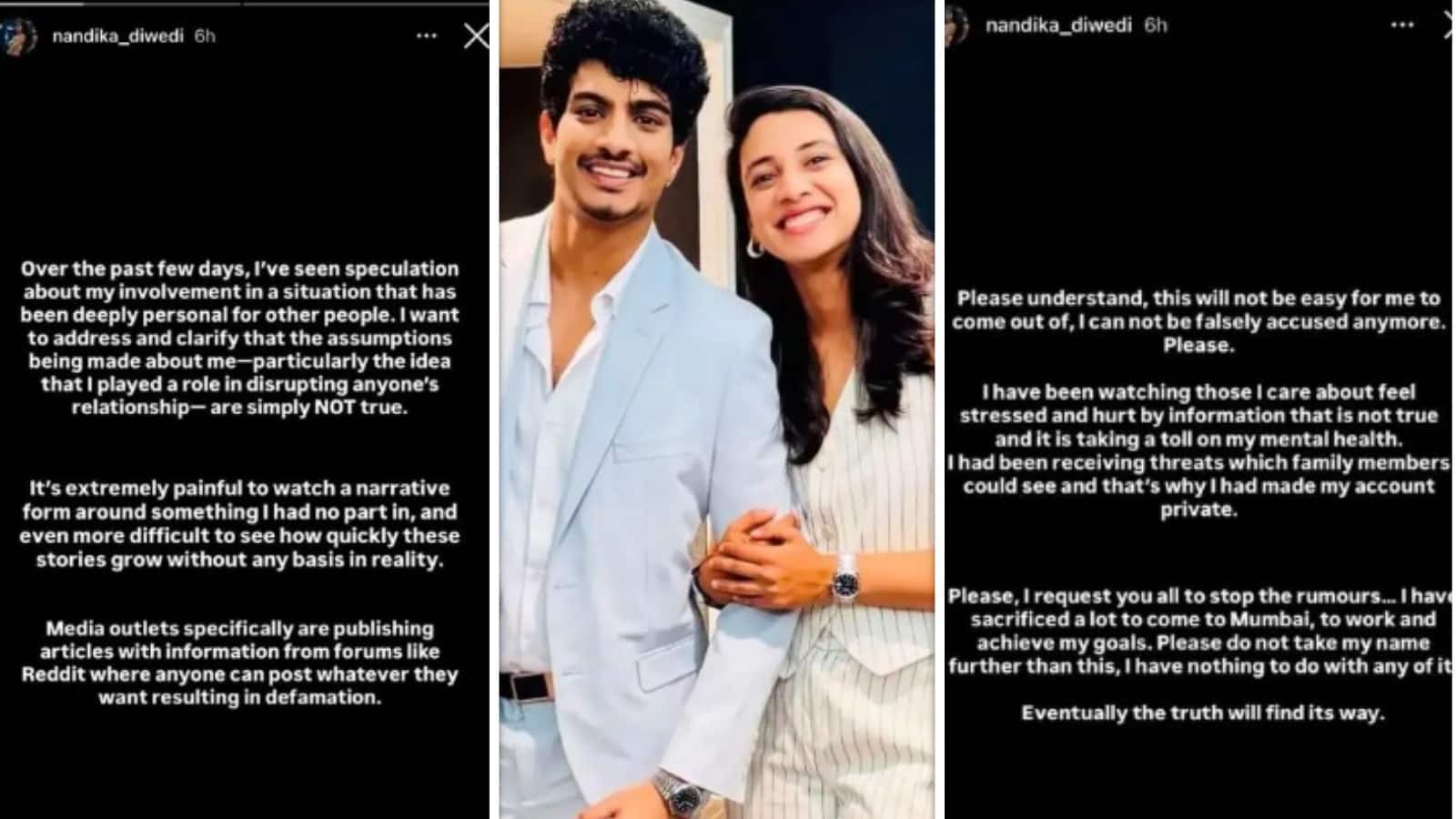 Palash Muchhal-Smriti Mandhana: कोरियोग्राफर नंदिका ने पलाश-स्मृति को लेकर कही शॉकिंग बात, बोलीं-मैंने कुछ नहीं किया मुझे धमकियां...