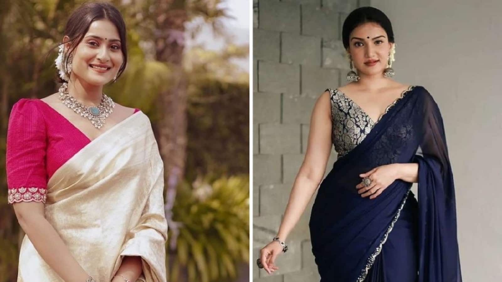 Plain Saree Styling: प्लेन साड़ी में भी दिख सकती हैं ग्लैमरस, बस स्टाइल करते समय इन बातों का रखें ध्यान