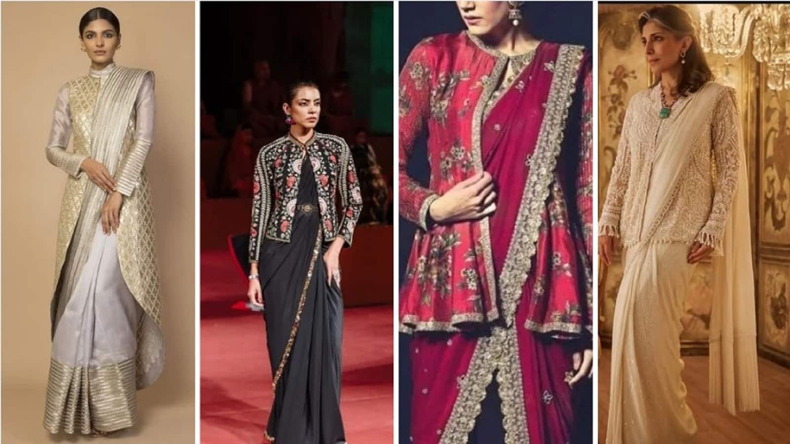 Wedding Saree Jacket Trend 2025: साड़ी के साथ इस तरह पेयर करें जैकेट, रॉयल और क्लासी लुक के साथ ठंड से भी बचें