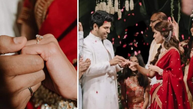 Allu Sirish Engagement: अल्लू सिरीश ने की ग्रैंड सगाई, गर्लफ्रेंड नयनिका को पहनाया नायाब हीरा