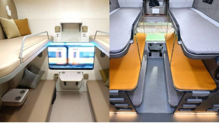 5 स्‍टार होटल से कम नहीं... वंदे भारत स्लीपर ट्रेन की ये 4 खासियत जानने के बाद हवाई सफर करना भूल जाएंगे आप