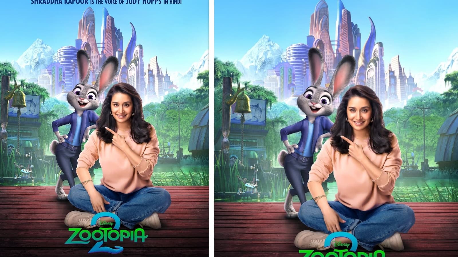 Zootopia 2: ज़ूटोपिया 2 के हिंदी वर्जन का हिस्सा बनीं श्रद्धा कपूर, डिज़्नी की जूडी हॉप्स को देंगी आवाज
