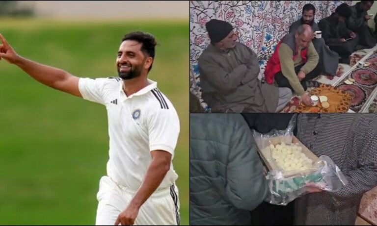 IPL 2026: जम्मू-कश्मीर के आकिब नबी पर धनवर्षा! दिल्ली कैपिटल्स ने 8.40 करोड़ लुटाए; घर में जश्न