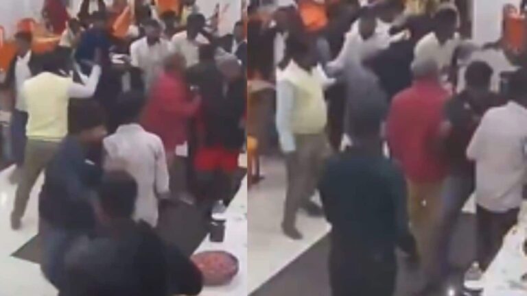 Video: रसगुल्लों की वजह से शादी में हुई महाभारत! जमकर चलें लात घूसे...हैरान कर देगा ये वीडियो