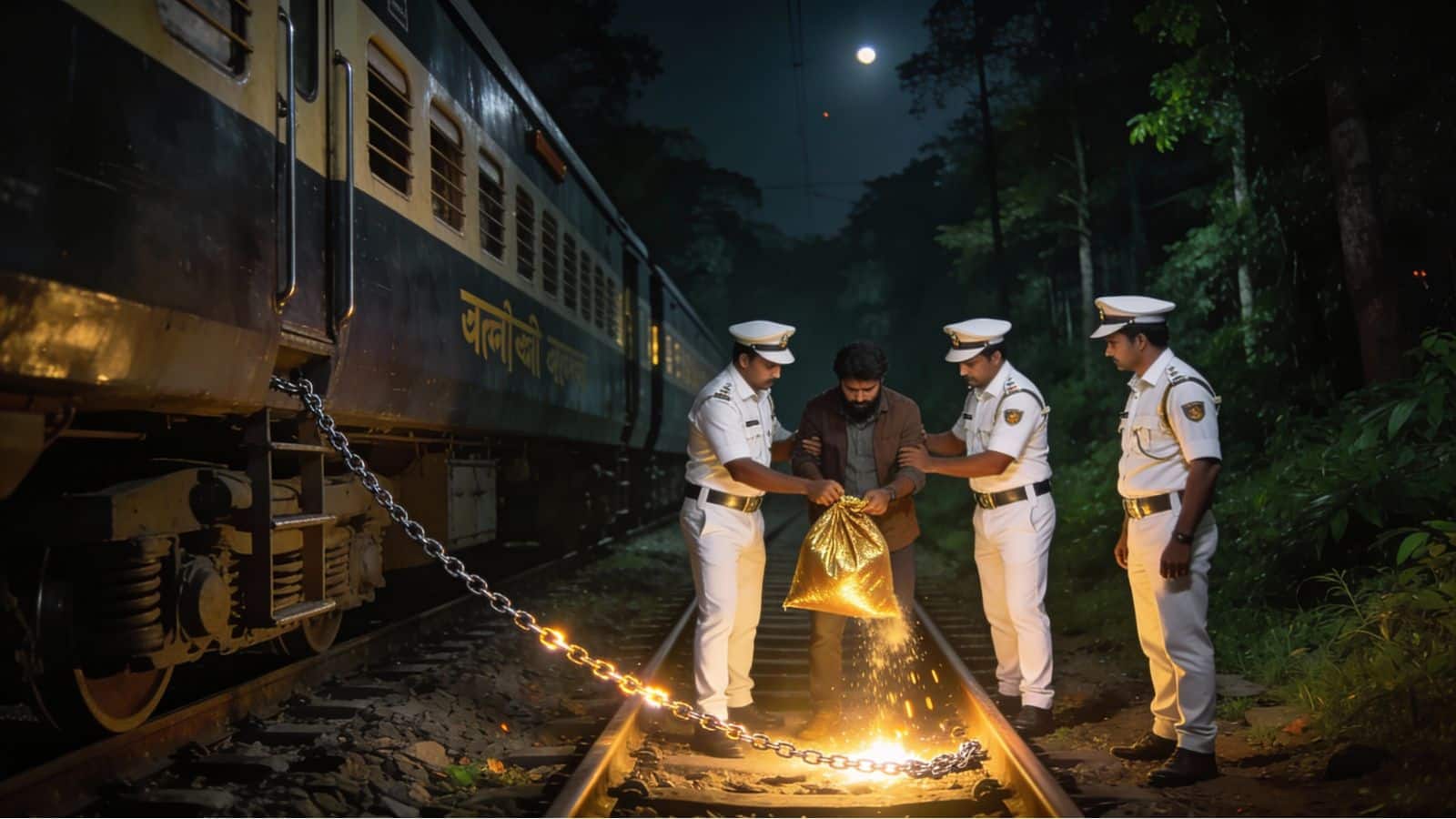 बिहार की लुटेरी पुलिस! चार वर्दीधारी पुलिस वालों ने ट्रेन रोक कर कारोबारी से लूटा ₹1 करोड़ से ज्यादा का सोना